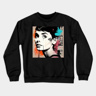 Audrey Hepburn #9 Crewneck Sweatshirt